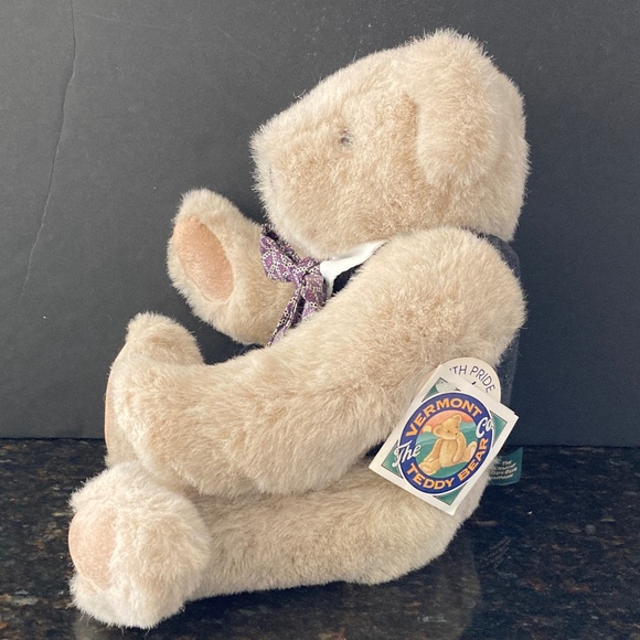 The Vermont Teddy Bear Company VERY RARE Dressed For Success Bear/1994/NWT!!! - Picture 2 of 9